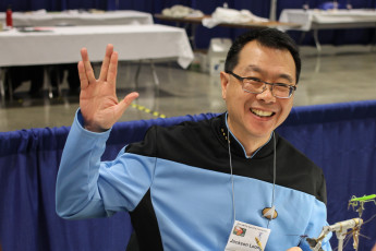 Jackson Leong honoring Spock.